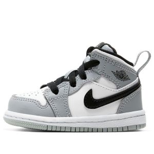 (TD) Air Jordan 1 Mid 'Light Smoke Grey' 640735-092