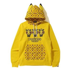 A Bathing Ape x Pokemon Hoodie 'Pikachu' 2G73-114-916