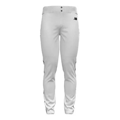 New Balance Adversary 2 Baseball Piped Pant Tapered Asia Sizing 'White Blue' BMP316-WB