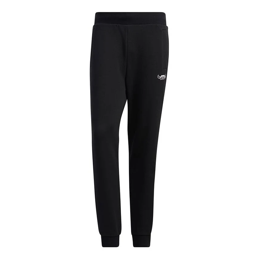 adidas neo M Artist Pant Bundle Feet ribbed Sports Pants Black GL8079