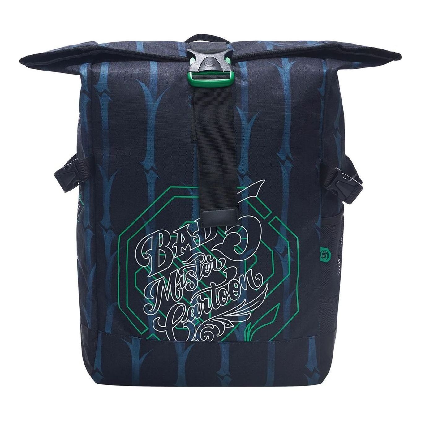 Li-Ning BadFive Graphic Backpack 'Black Blue' ABSS467-1