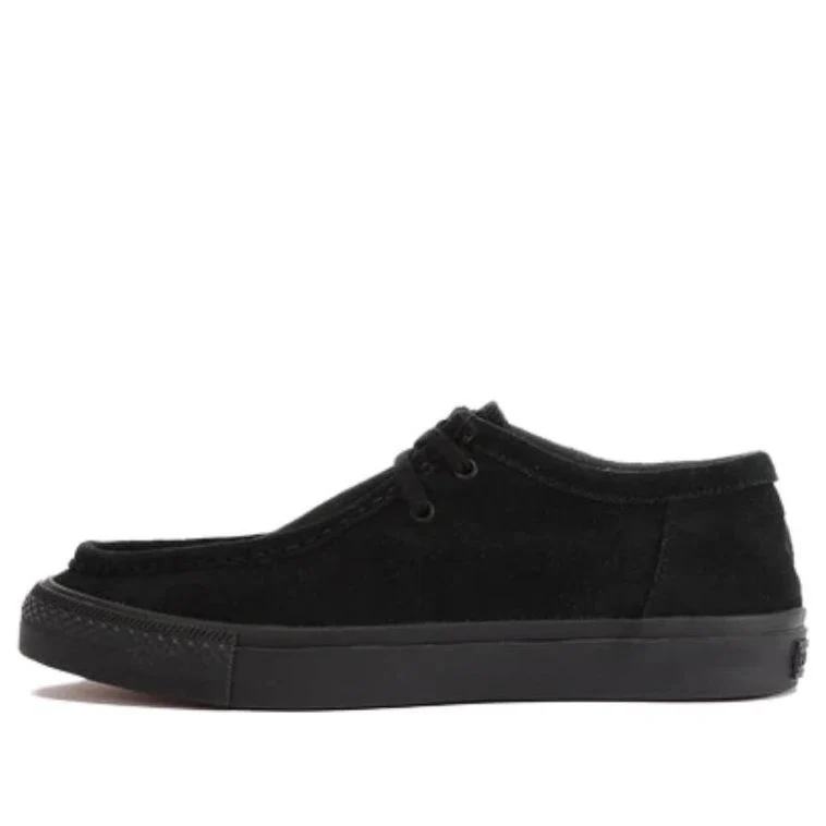 Converse Chevron & Star Moccasins Skateboarding Ox 'Black' 34201151