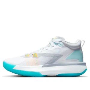 Air Jordan Zion 1 PF 'White Dynamic Turquoise' DA3129-101