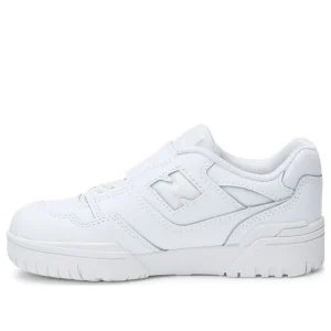 (PS) New Balance NB 550 Bungee Lace with Top Strap 'Triple White' PHB550WW