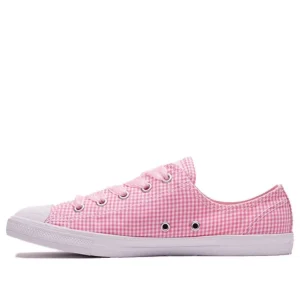 (WMNS) Converse Chuck Taylor All Star Dainty Low 'Pink Plaid' 560832C