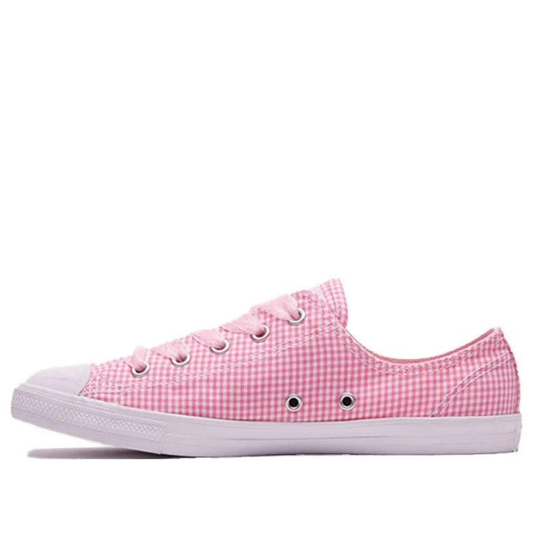 (WMNS) Converse Chuck Taylor All Star Dainty Low 'Pink Plaid' 560832C
