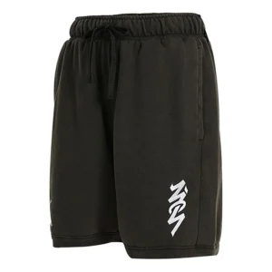 Men's Jordan As J Zion Df Flc Short Sports Knit Shorts Black DH9716-010