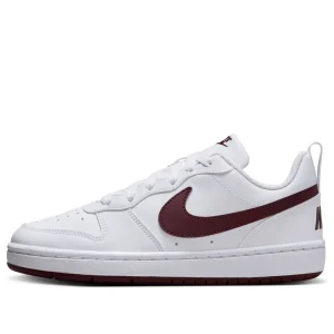 (GS) Nike Court Borough Low Recraft 'White Burgundy Crush' DV5456-112