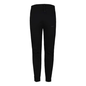 adidas neo M Esntl 3S Contrasting Colors Stripe Sports Pants Black FP7449