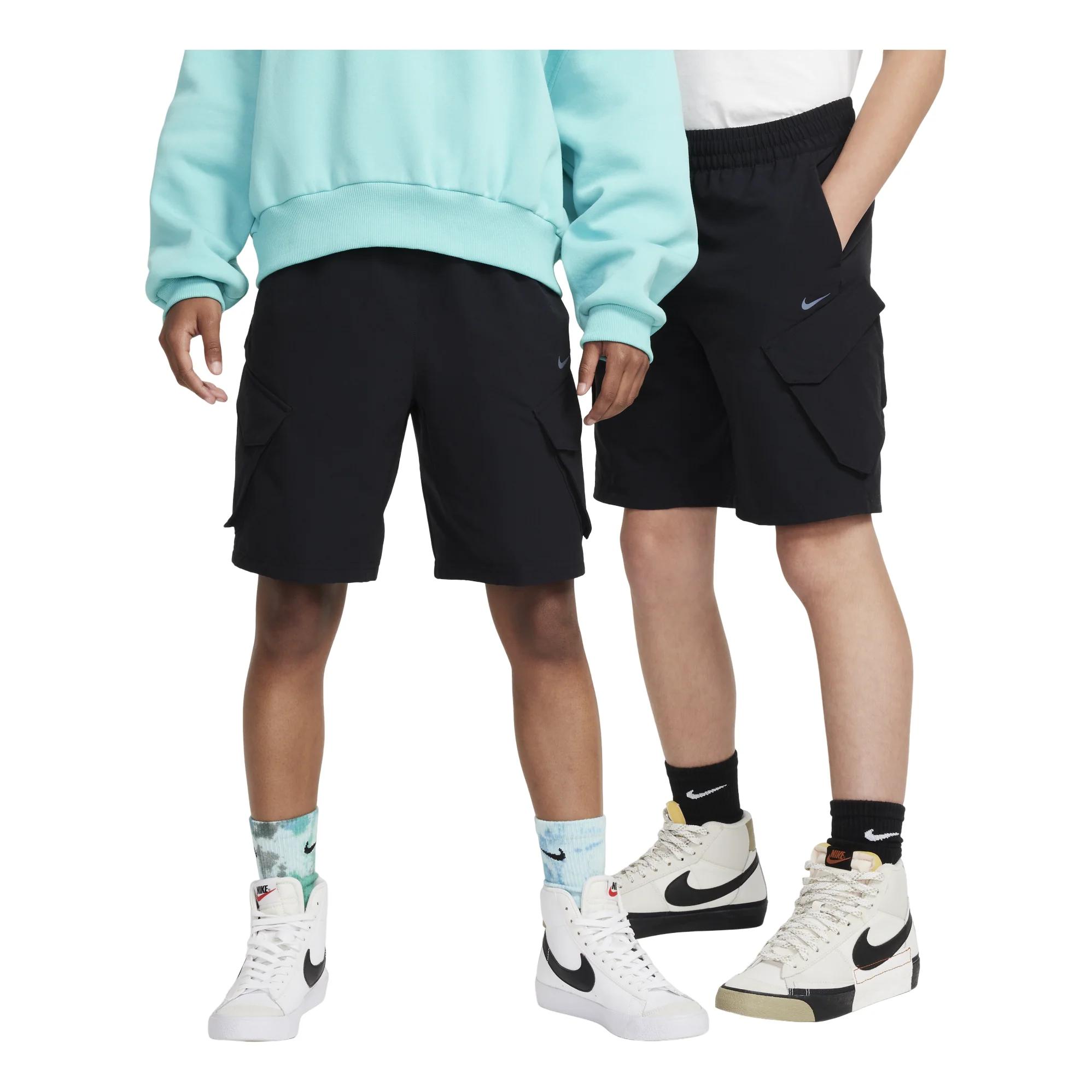 (GS) Nike Sportswear City Utility Cargo Shorts 'Black' FZ4903-010