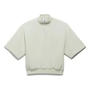 adidas Basketball Velour 1/2 Zip Sweatshirt IA1989