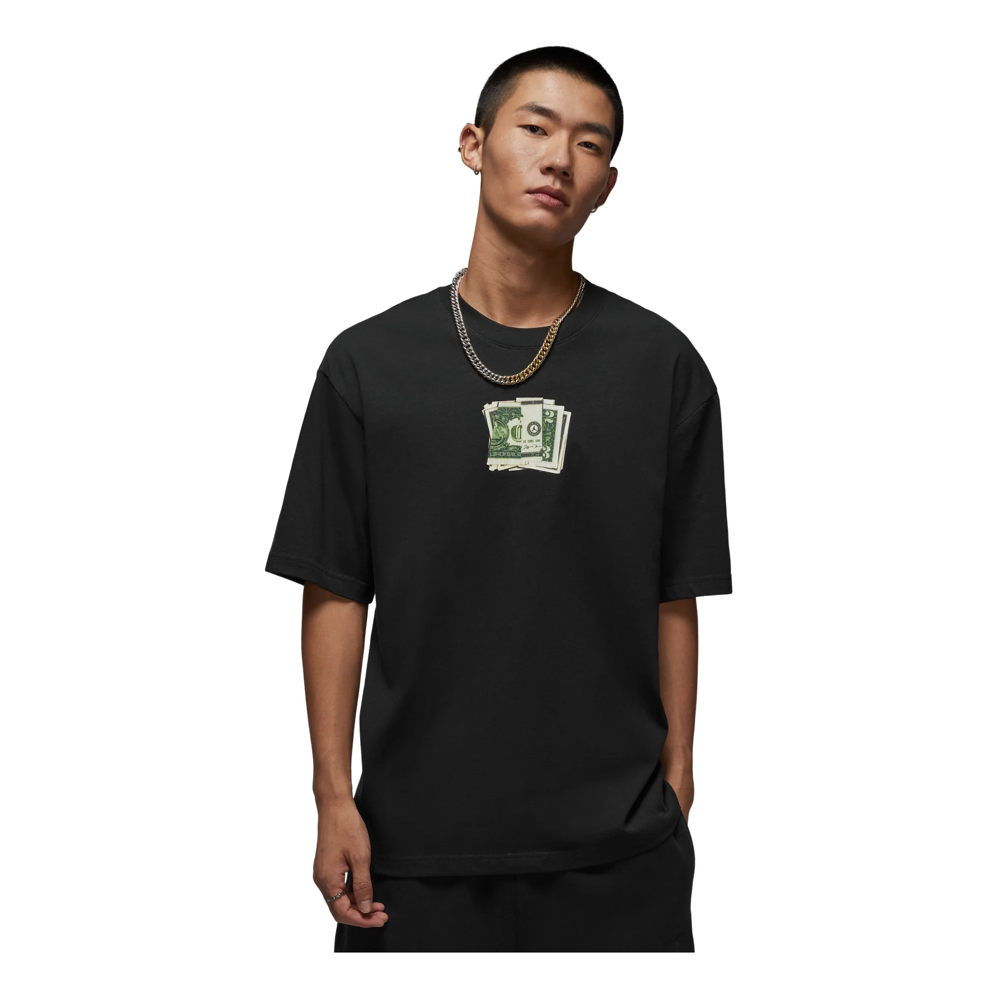 Air Jordan AJ3 T-Shirt 'Pure Money - Black' IQ6953-010
