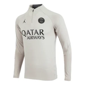 Air Jordan x Paris Saint-Germain Dri-FIT Knit Soccer Drill Top 'Stone' DZ0844-231