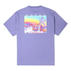 Converse Inverted Desert Graphic T-Shirt Asia Sizing 'Slate Lilac' 10023994-A02