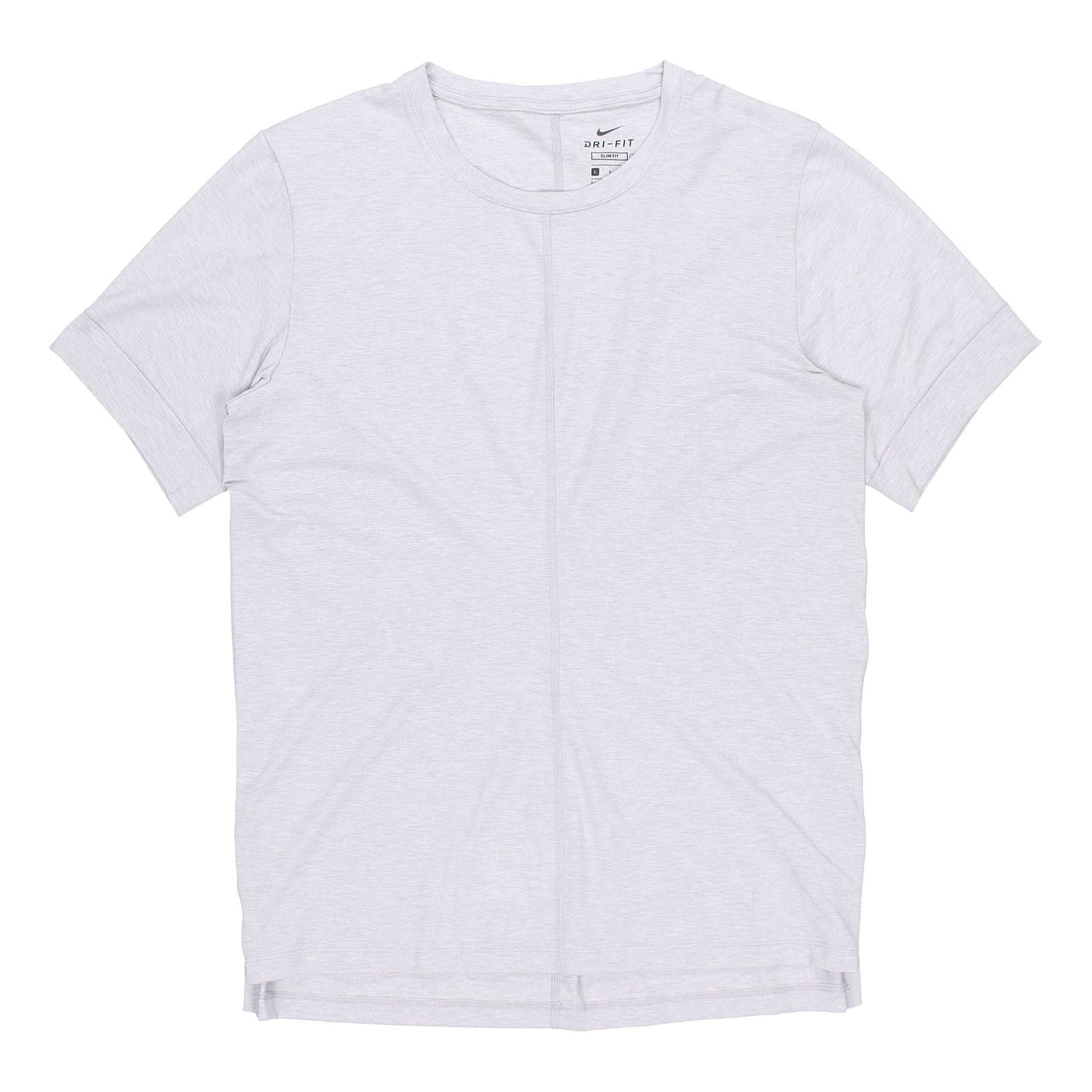 Nike Yoga Dri-FIT Sports Quick Dry Short Sleeve Smoke Grey Light gray BV4035-077