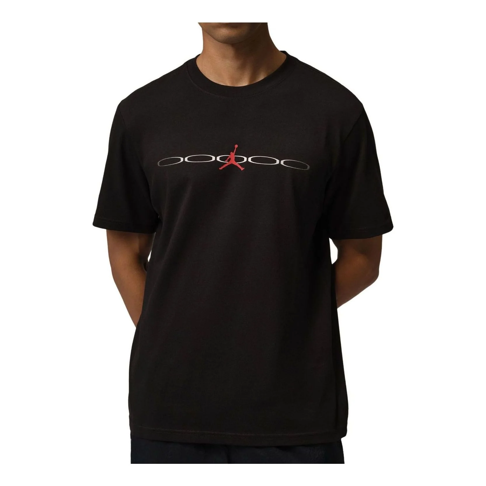 Air Jordan Sport Dri-FIT T-Shirt 'Black White University Red' IR0868-010