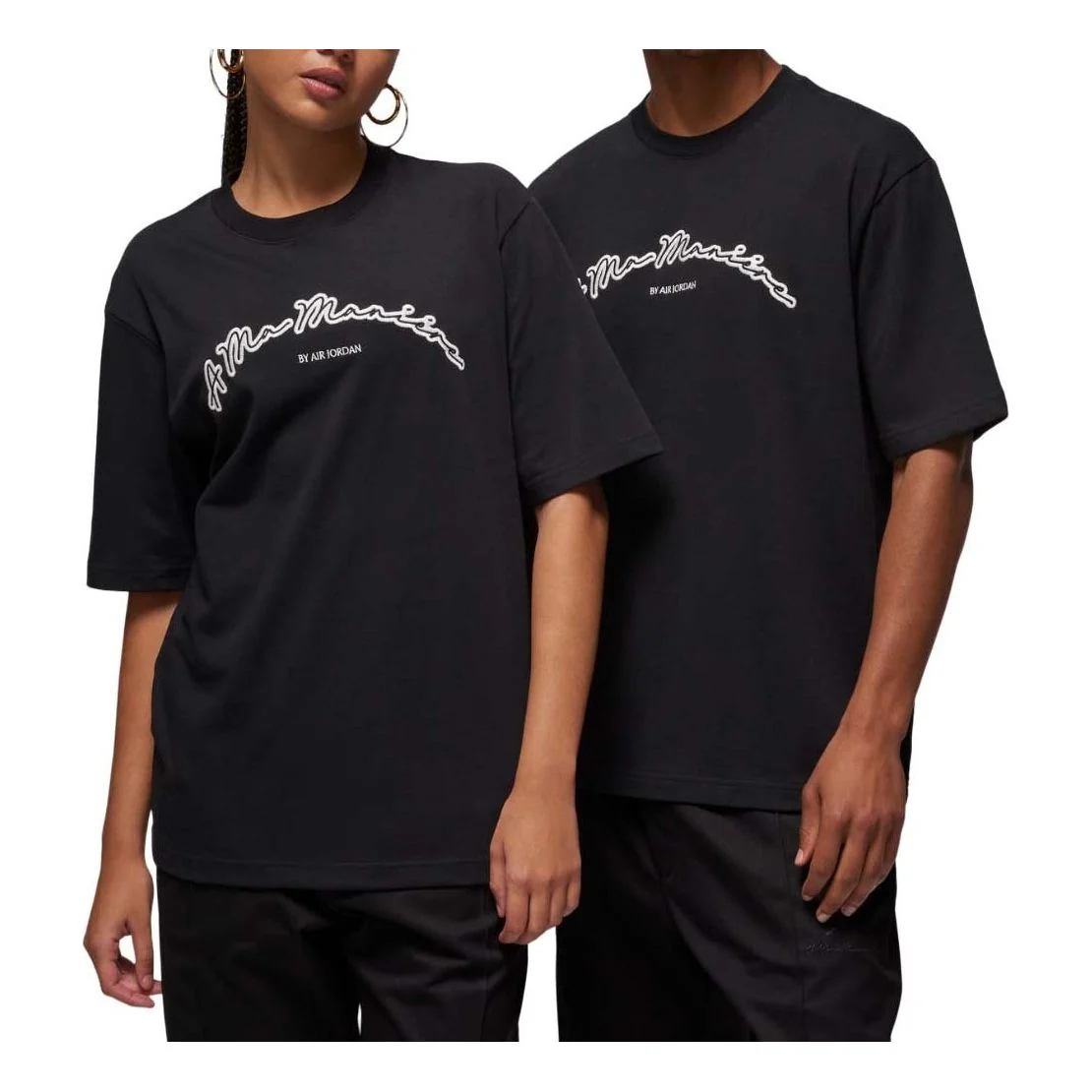 Air Jordan x A Ma Maniere Logo T-Shirt 'Black' FN0609-010