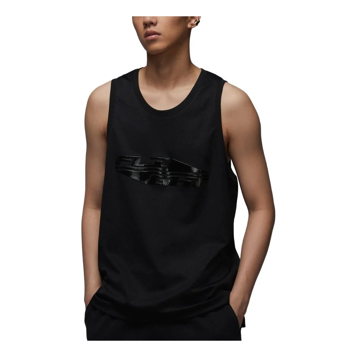 Air Jordan MVP Jersey Asia Sizing 'Black' FV7246-010