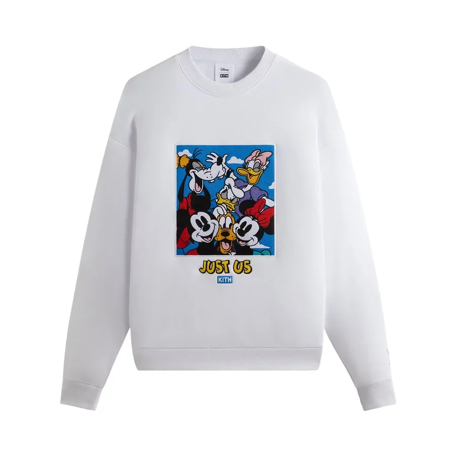 KITH x Mickey & Friends Family Portrait Vintage Crewneck 'White' KHM031753-101