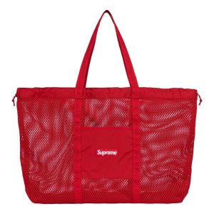 Supreme Mesh Tote Bag SS25 SS25 'Red' SS25B29-RED