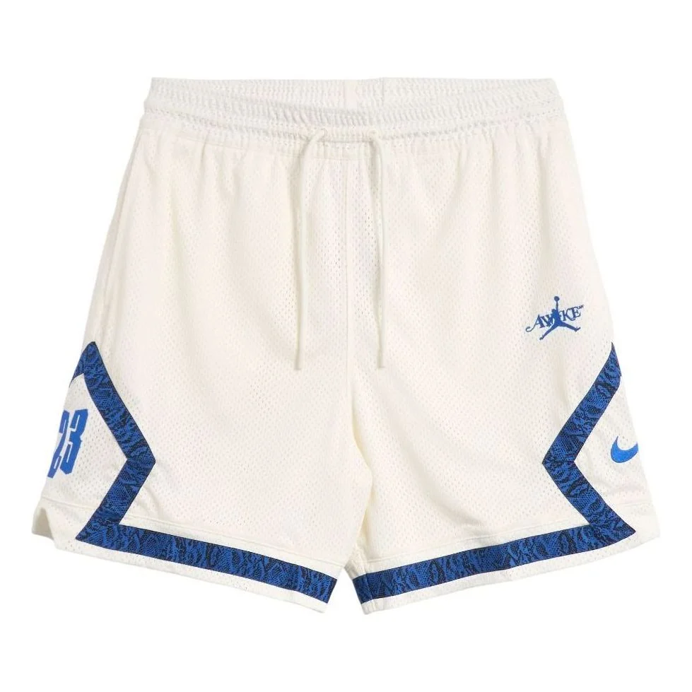 Air Jordan x Awake NY Diamond Shorts Asia Sizing 'Sail Game Royal' FQ5450-134