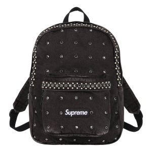 Supreme x B.B. Simon Denim Backpack SS25 'Black' SS25B37-BLACK