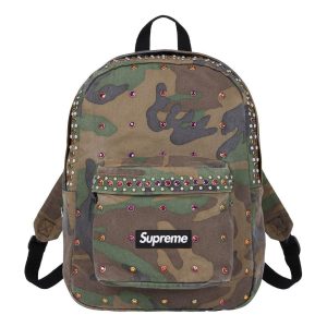 Supreme x B.B. Simon Denim Backpack SS25 'Woodland Camo' SS25B37-WOODLAND-CAMO