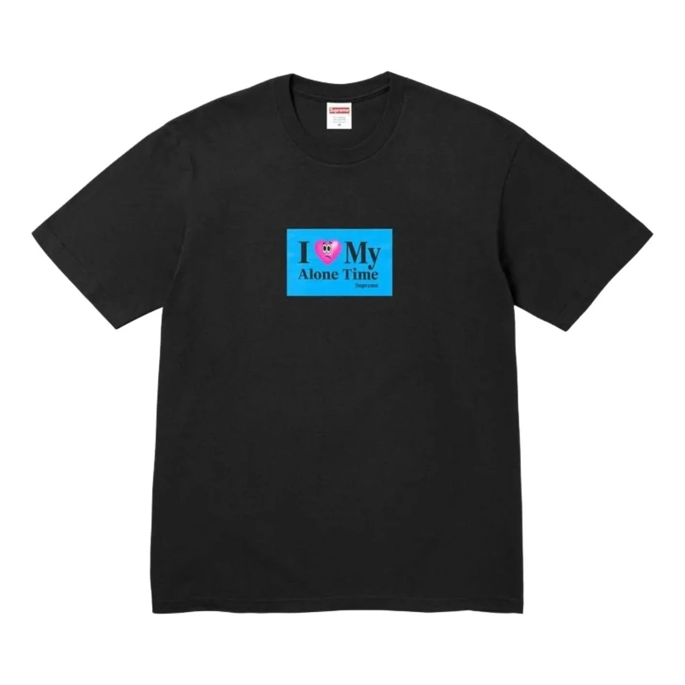 Supreme SS26 Alone Time T-Shirt 'Black' SUP-SS26-163-BLK