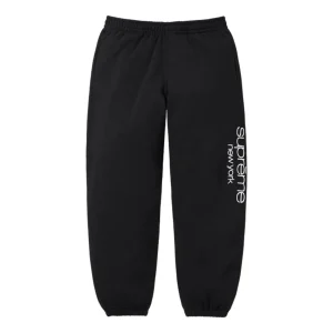 Supreme SS26 Classic Logo Sweatpant 'Black' SUP-SS26-062-BLK