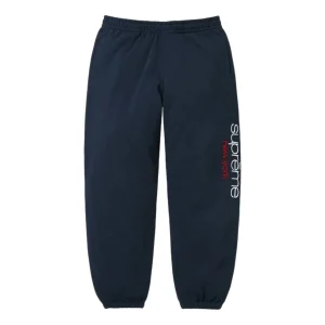 Supreme SS26 Classic Logo Sweatpant 'Navy' SUP-SS26-062-NVY
