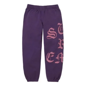 Supreme SS26 Cut Out Sweatpant 'Purple' SUP-SS26-061-PUR