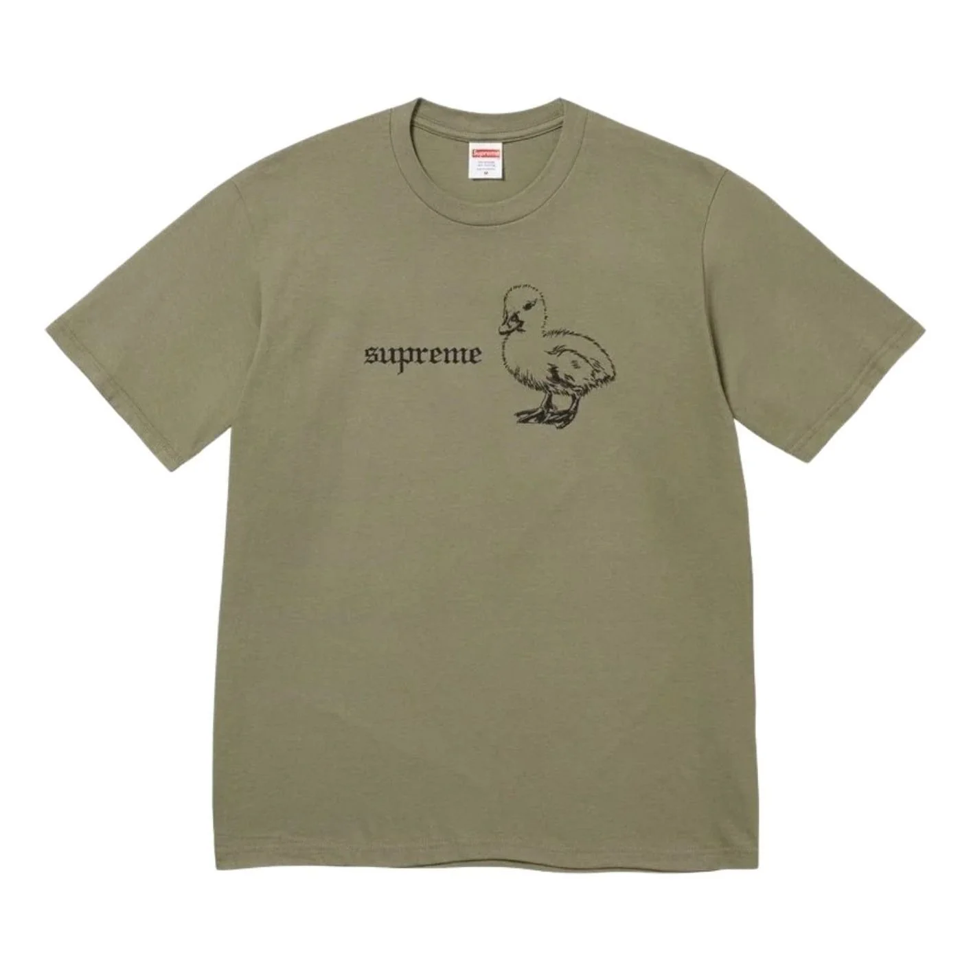 Supreme SS26 Duck T-Shirt 'Light Olive' SUP-SS26-005-LHTOLV