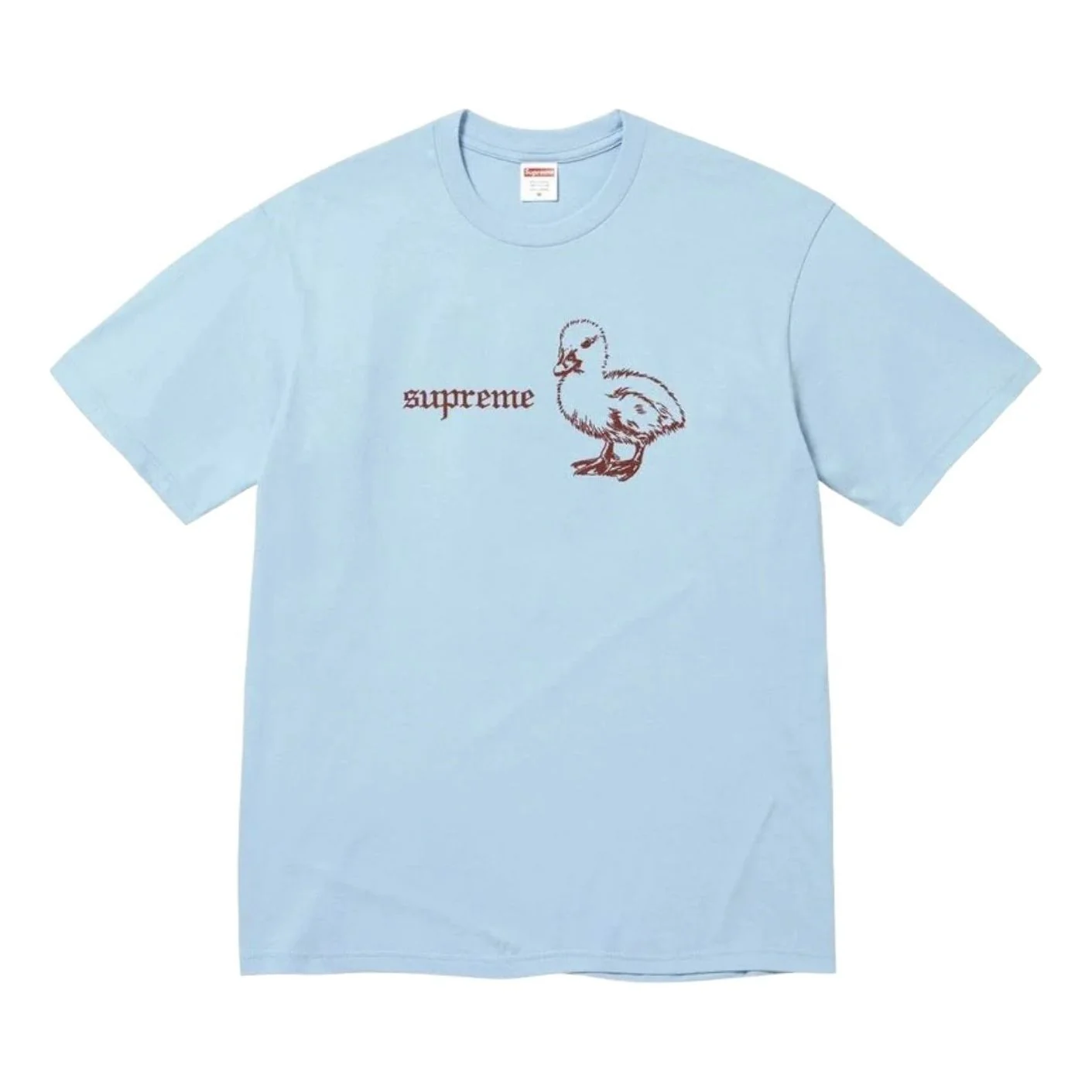 Supreme SS26 Duck T-Shirt 'Powder Blue' SUP-SS26-005-PDRBLU