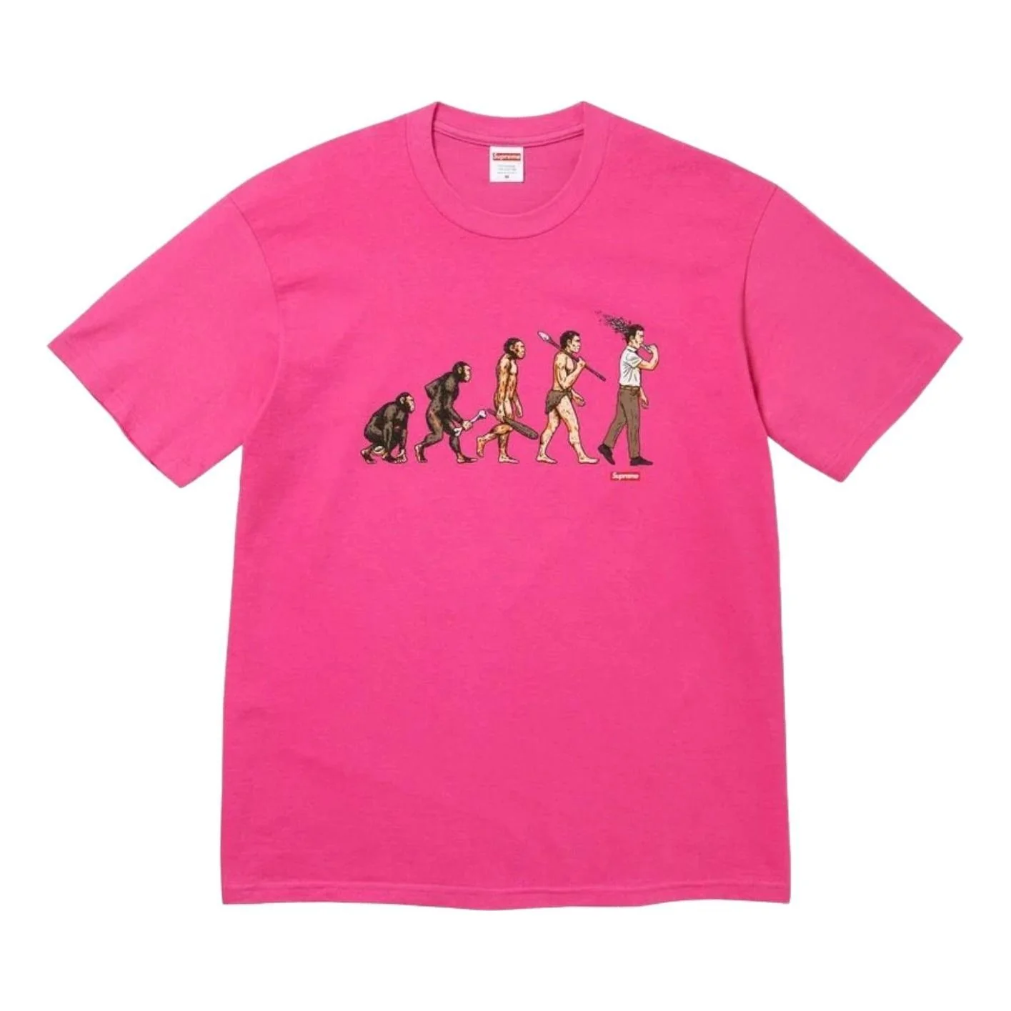 Supreme SS26 Evolution T-Shirt 'Fuchsia' SUP-SS26-003-FCS