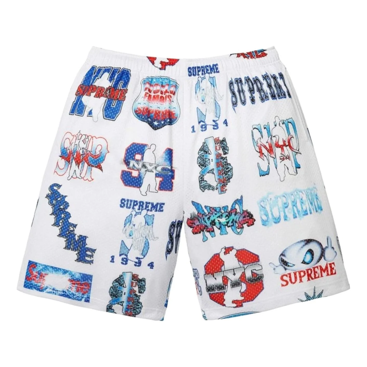Supreme SS26 Flash Mesh Short 'White' SUP-SS26-297-WHT