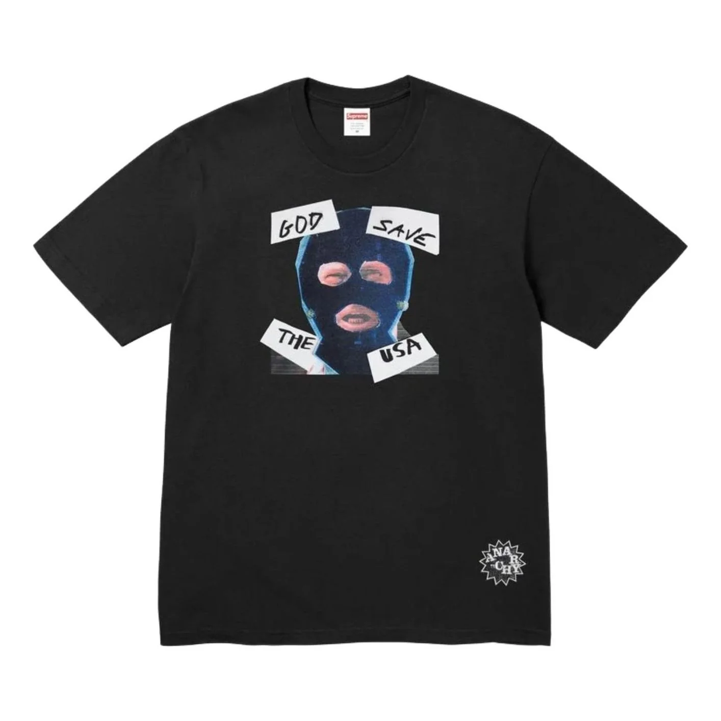 Supreme SS26 God Save Us T-Shirt 'Black' SUP-SS26-162-BLK