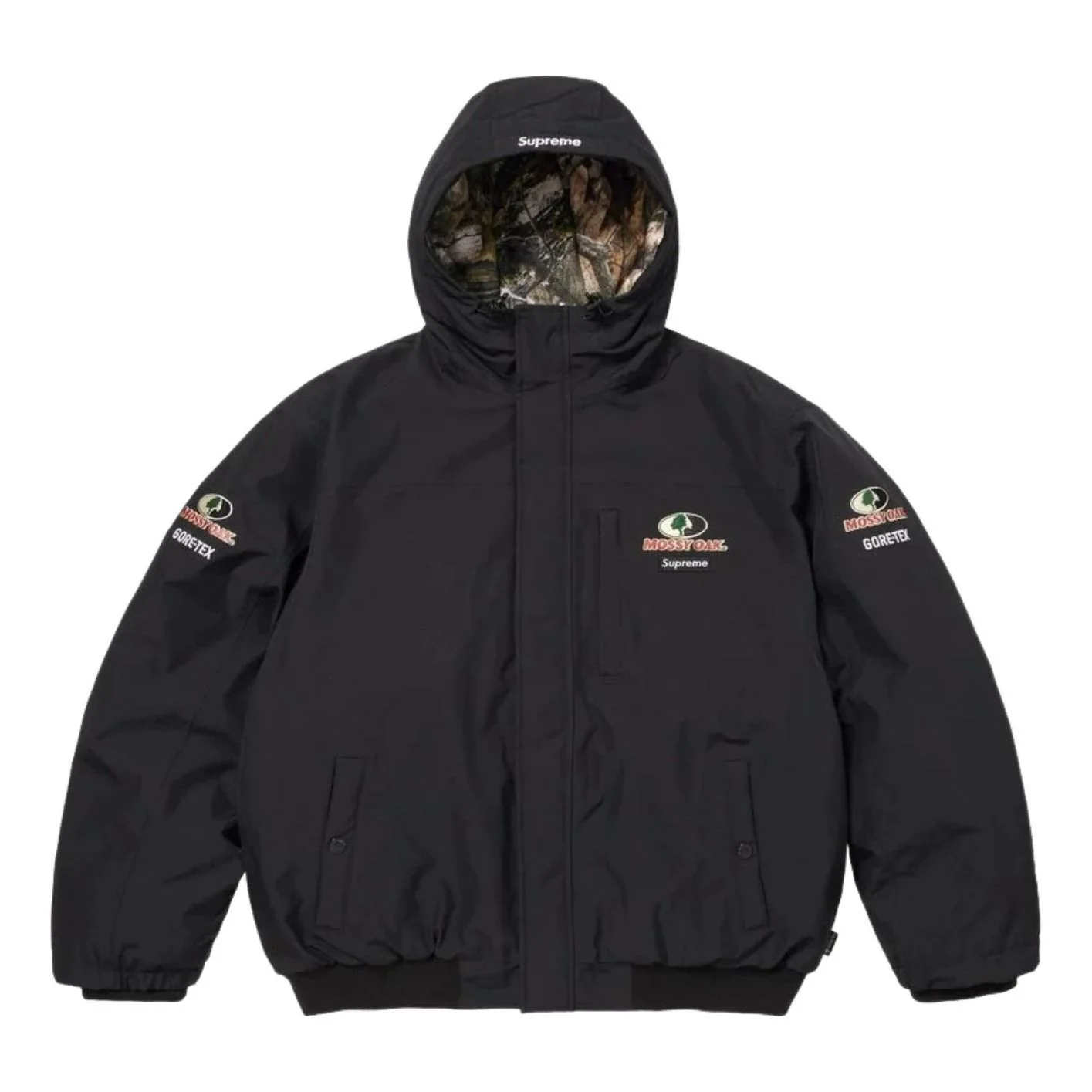 Supreme x Mossy Oak SS26 GORE-TEX Jacket 'Black' SUP-SS26-008-BLK