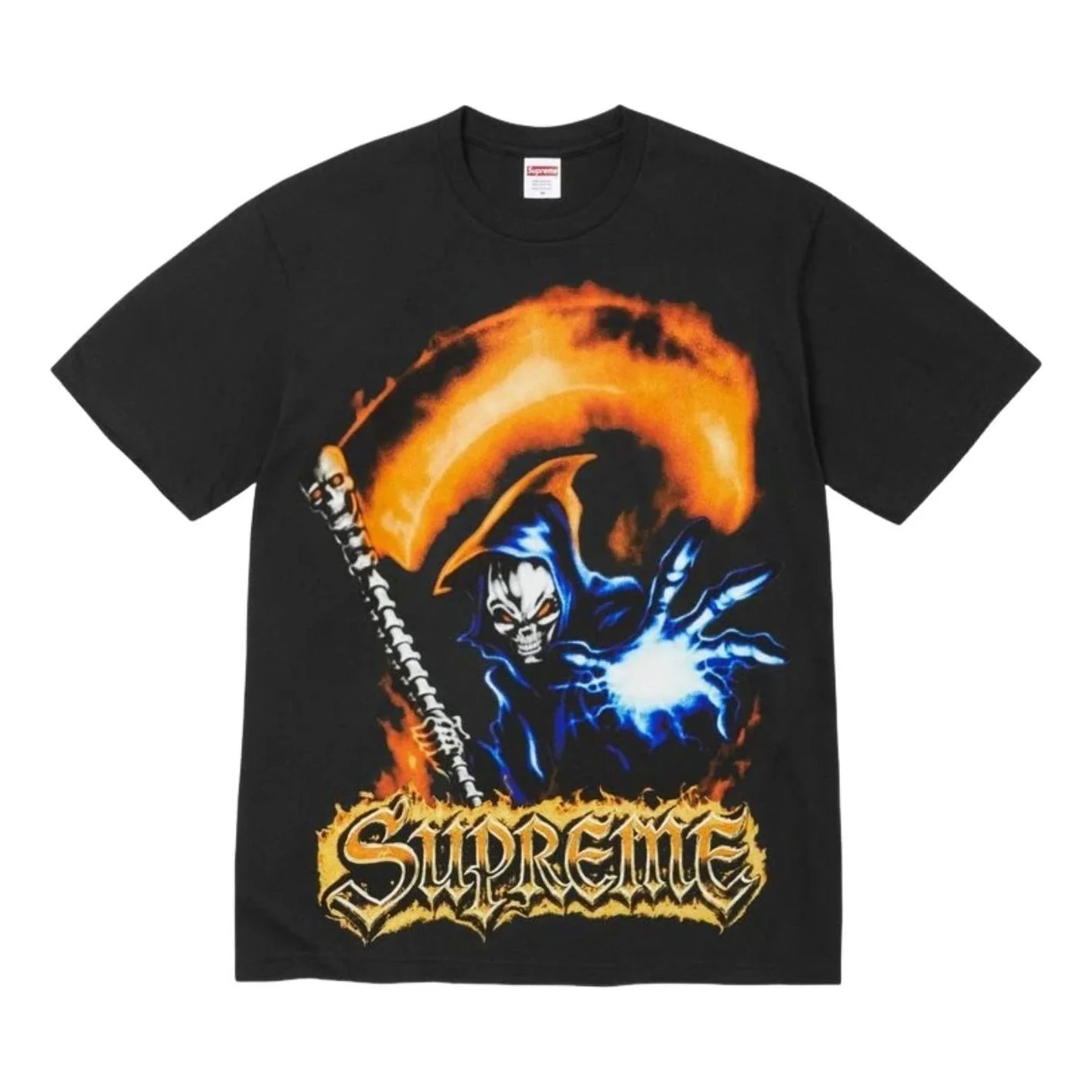 Supreme SS26 Grim Reaper T-Shirt 'Black' SUP-SS26-159-BLK