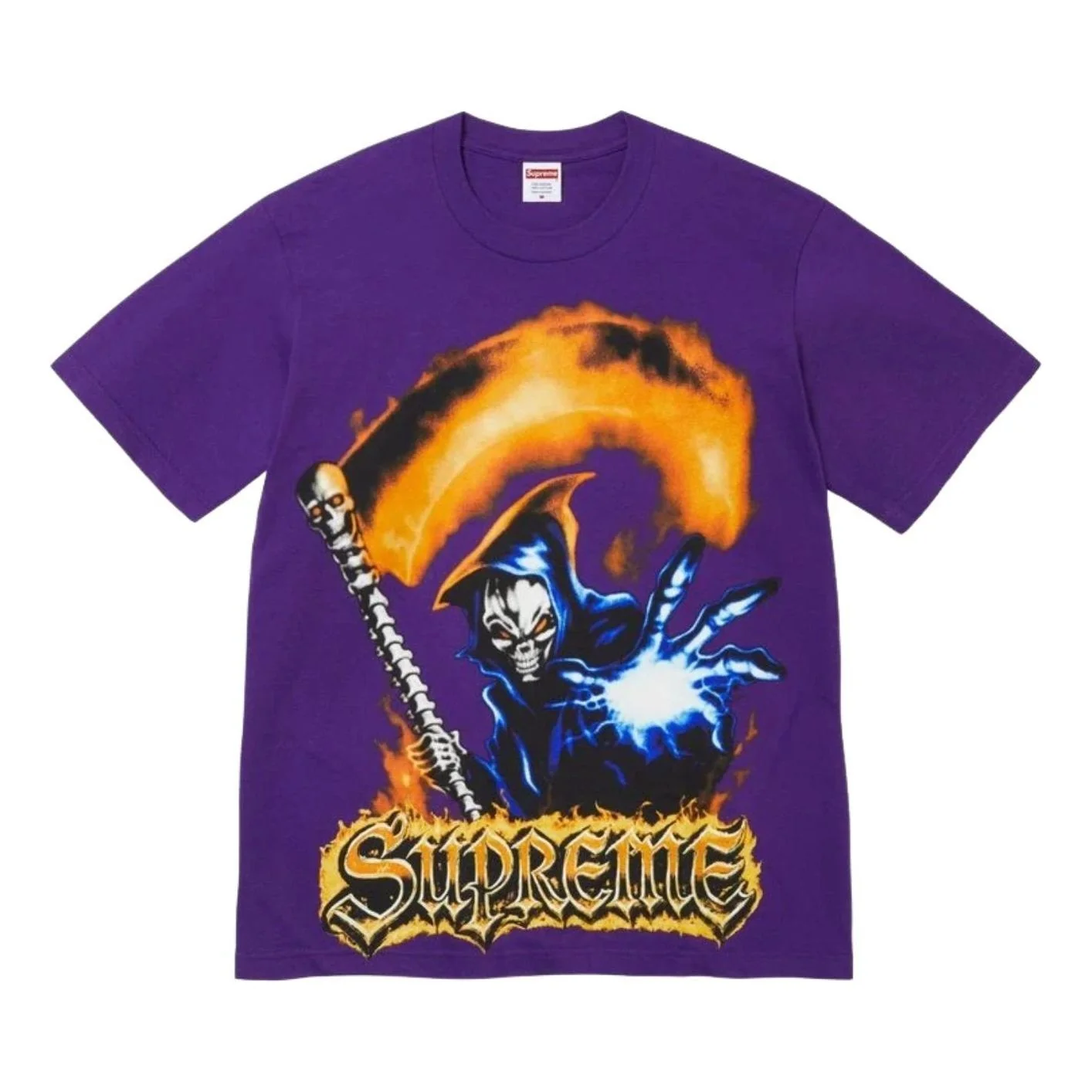 Supreme SS26 Grim Reaper T-Shirt 'Purple' SUP-SS26-159-PUR