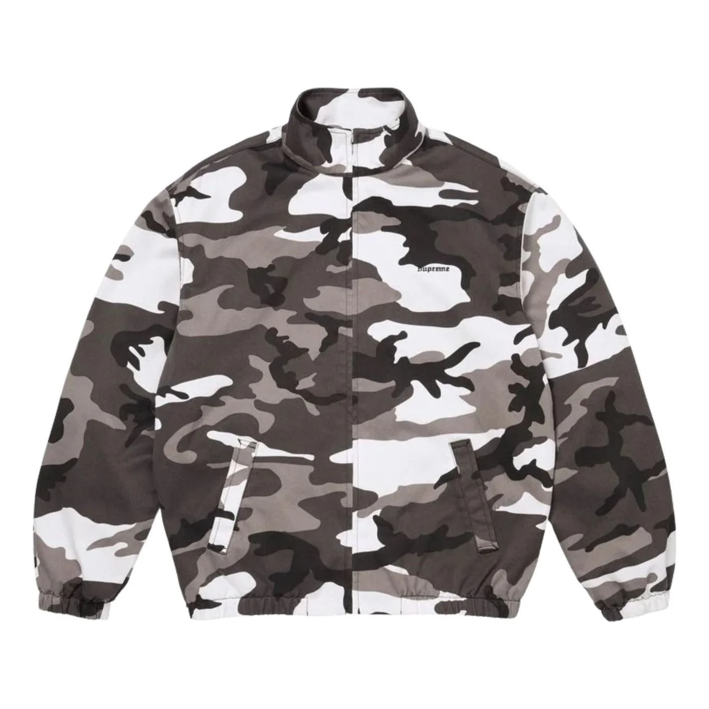 Supreme SS26 Harrington Jacket 'Snow Camo' SUP-SS26-268-SMO