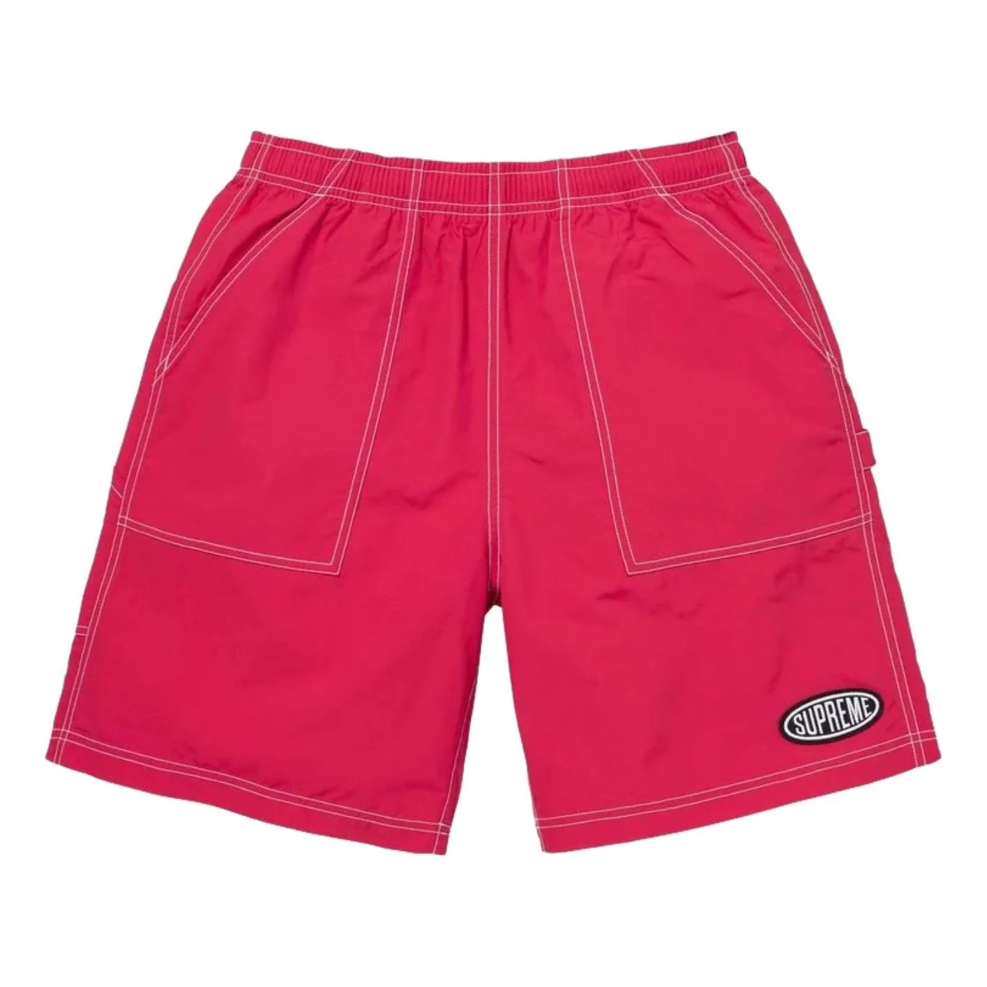 Supreme SS26 Nylon Painter Short 'Magenta' SUP-SS26-298-RED