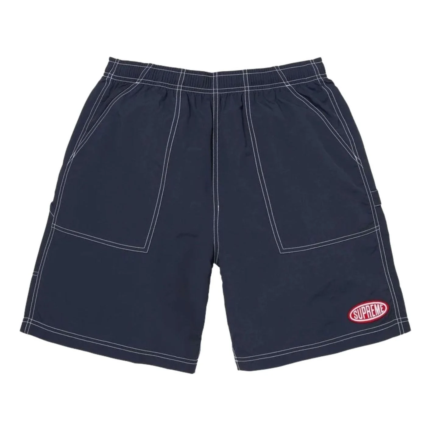Supreme SS26 Nylon Painter Short 'Navy' SUP-SS26-298-NVY