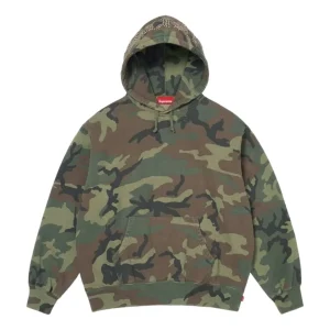 Supreme SS26 Overdyed Studded Hooded Sweatshirt 'Woodland Camo' SUP-SS26-154-CAM