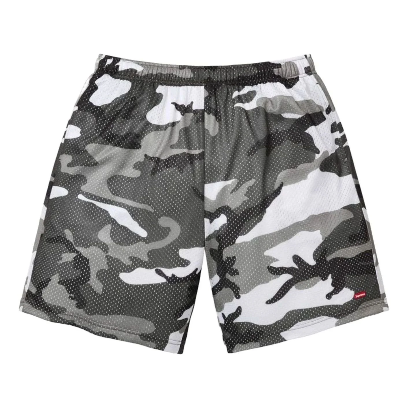 Supreme SS26 Small Box Baggy Mesh Short 'Snow Camo' SUP-SS26-264-SMO