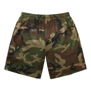 Supreme SS26 Small Box Baggy Mesh Short 'Woodland Camo' SUP-SS26-264-CMO