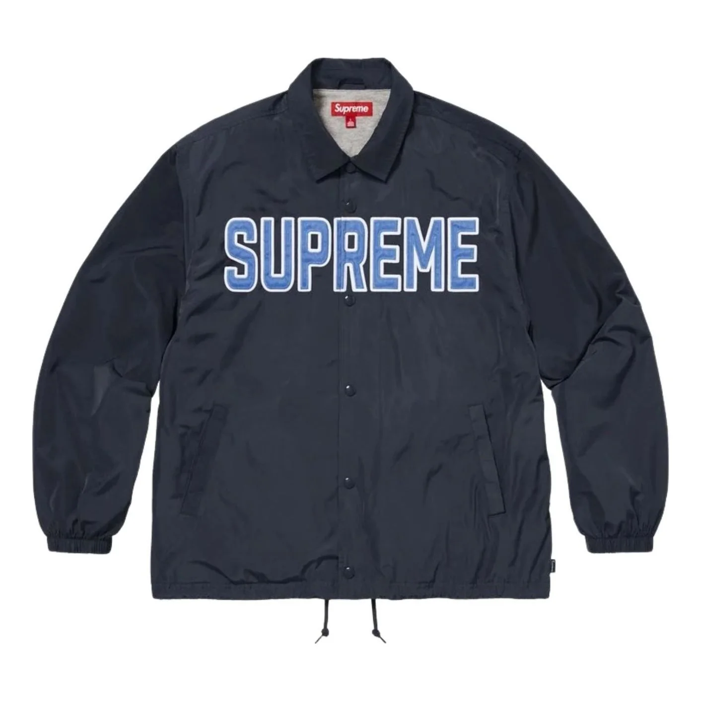Supreme SS26 Spellout Coaches Jacket 'Navy' SUP-SS26-203-NVY