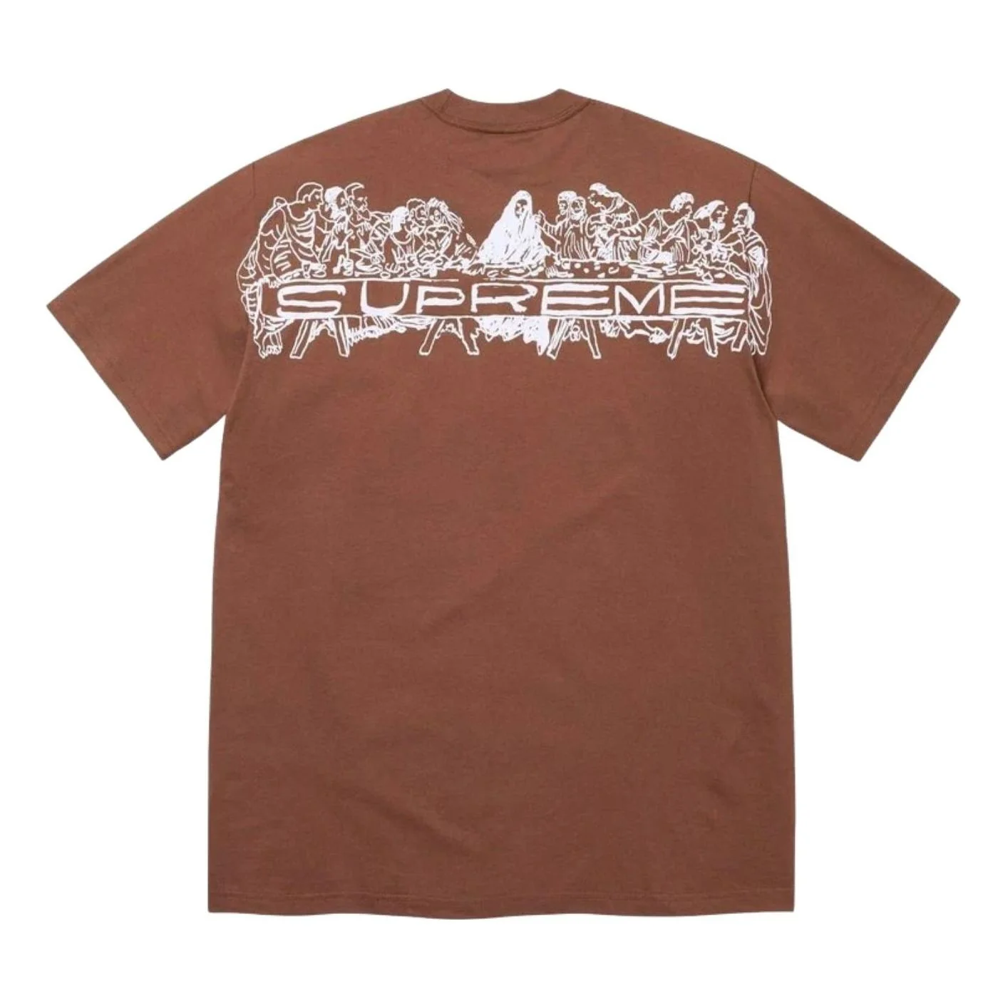 Supreme SS26 Supper T-Shirt 'Brown' SUP-SS26-346-BRN