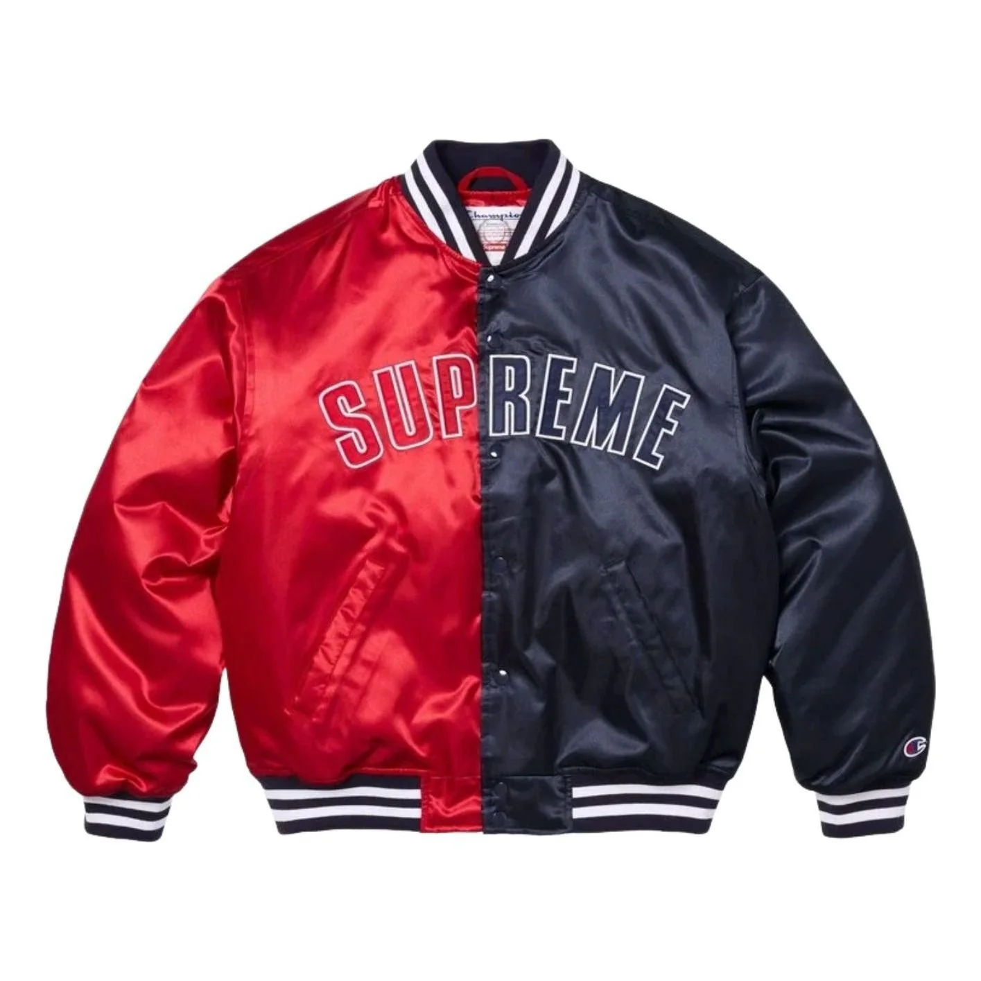 Supreme x Champion SS26 Satin Varsity Jacket 'Multicolor' SUP-SS26-170-MLT