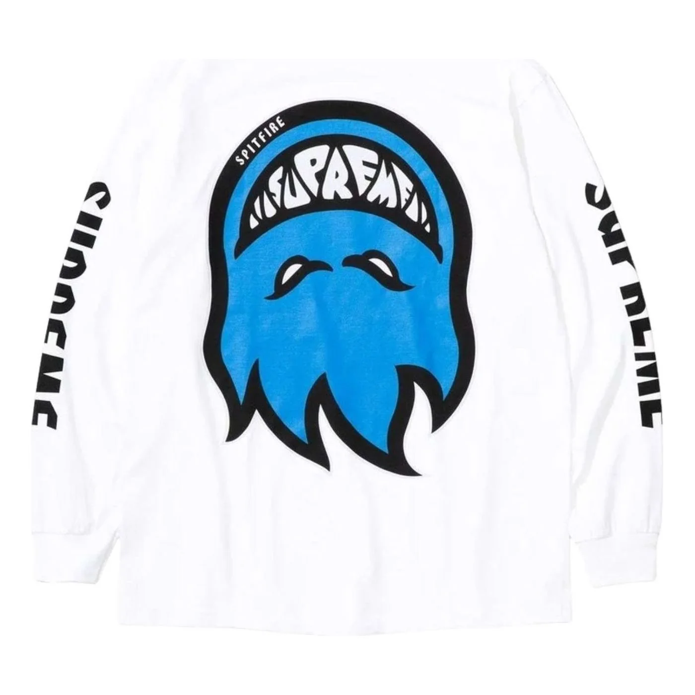 Supreme x Spitfire SS26 Bighead L/S T-Shirt 'White' SUP-SS26-335-WHT