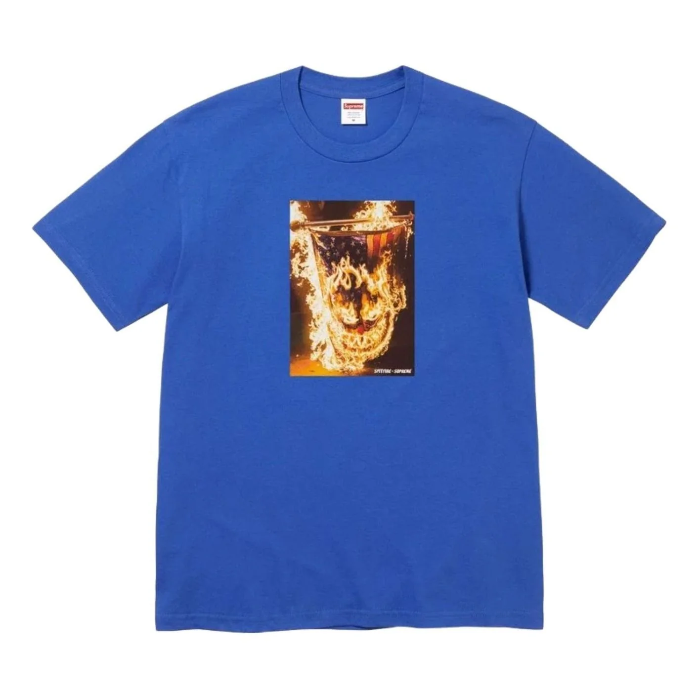Supreme x Spitfire SS26 Flag T-Shirt 'Blue' SUP-SS26-336-BLU